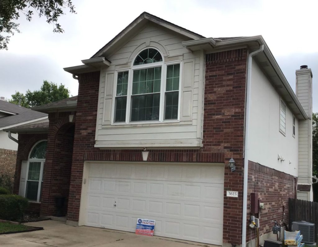 Modern Two-Story Brick Home