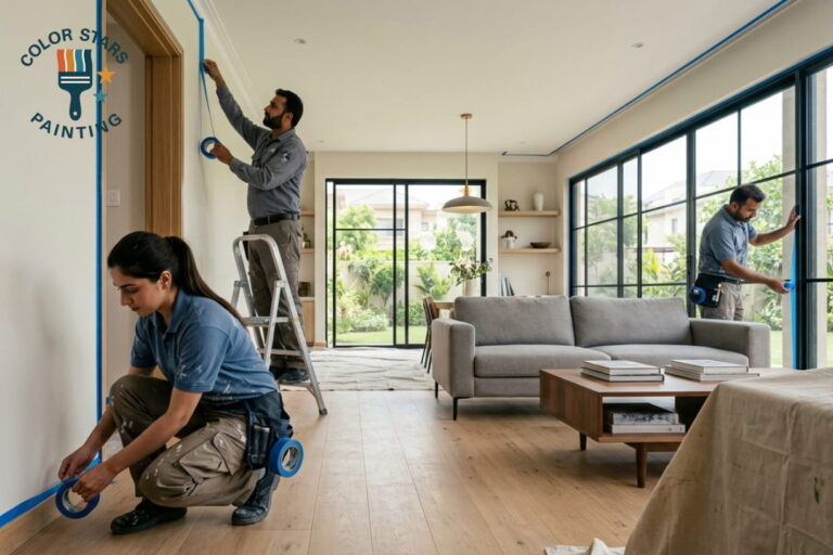 Modern bathroom vanity, locksmiths picking a lock cylinder